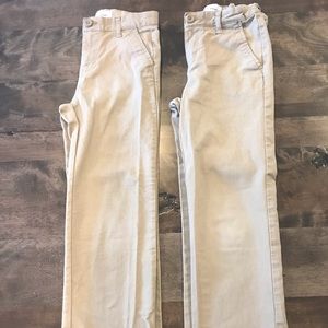 Old Navy Bottoms - Pair of Boys Old Navy Khaki Chino Pants Old Navy Bottoms - Pair of Boys Old Navy Khaki Chino Pants